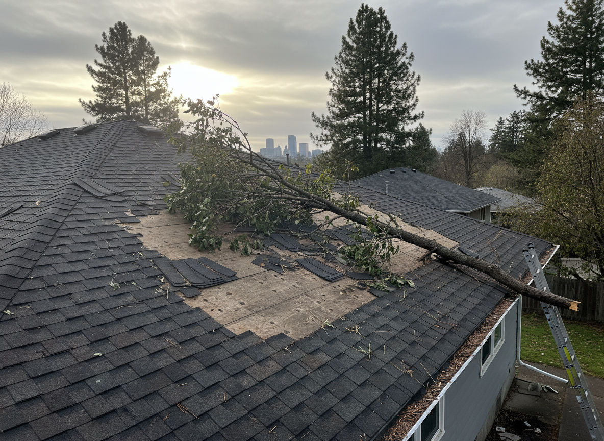 Storm Damage to Your Roof: What Spokane Homeowners Should Inspect After High Winds