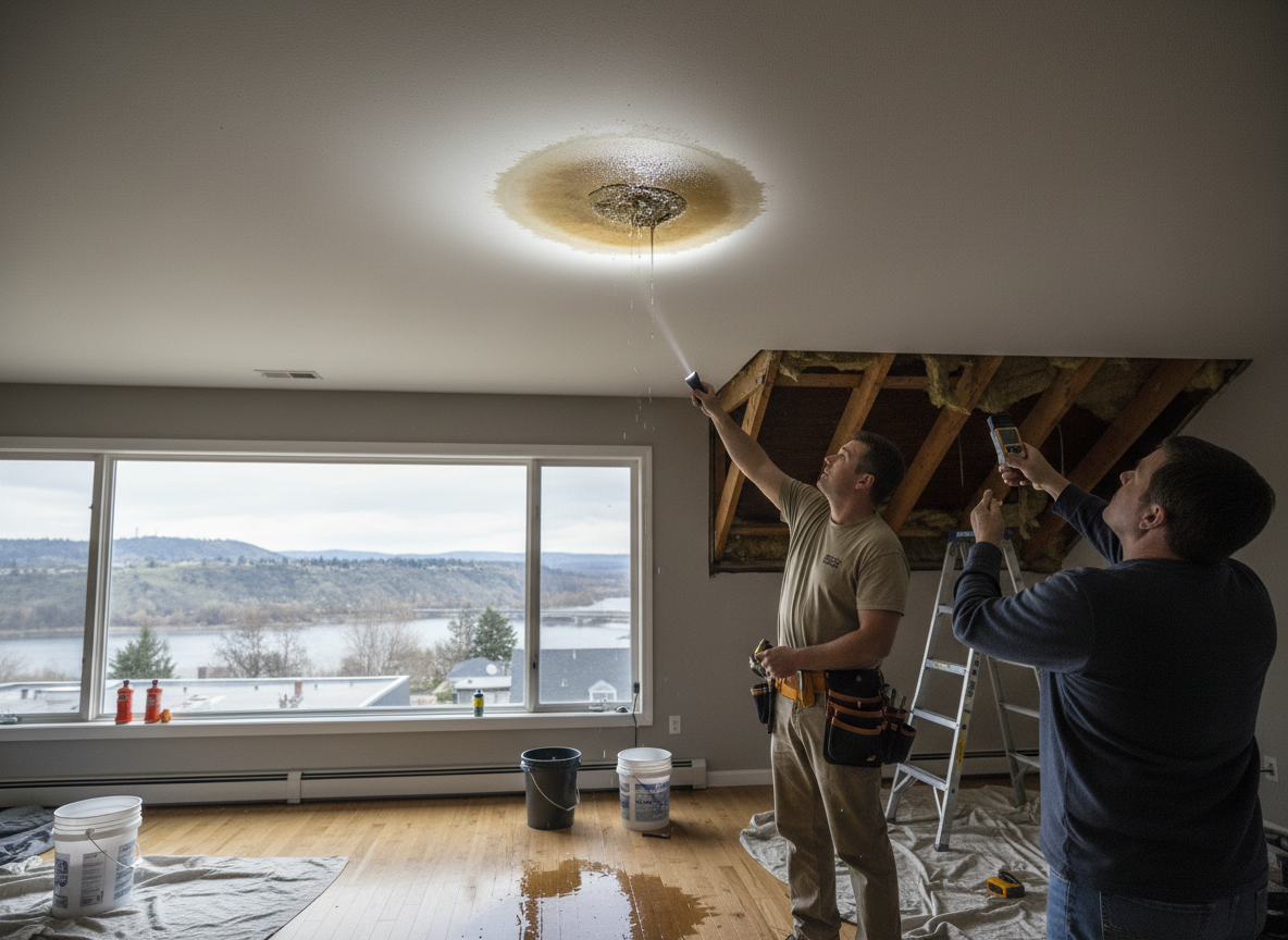 Water Stains on Your Ceiling: How to Identify the Source and Prevent Further Damage