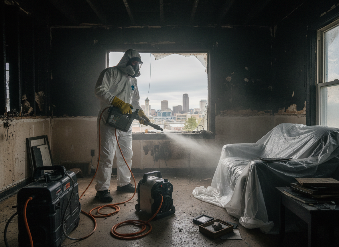 Property Damage Restoration in Kendall Yards, WA 99201