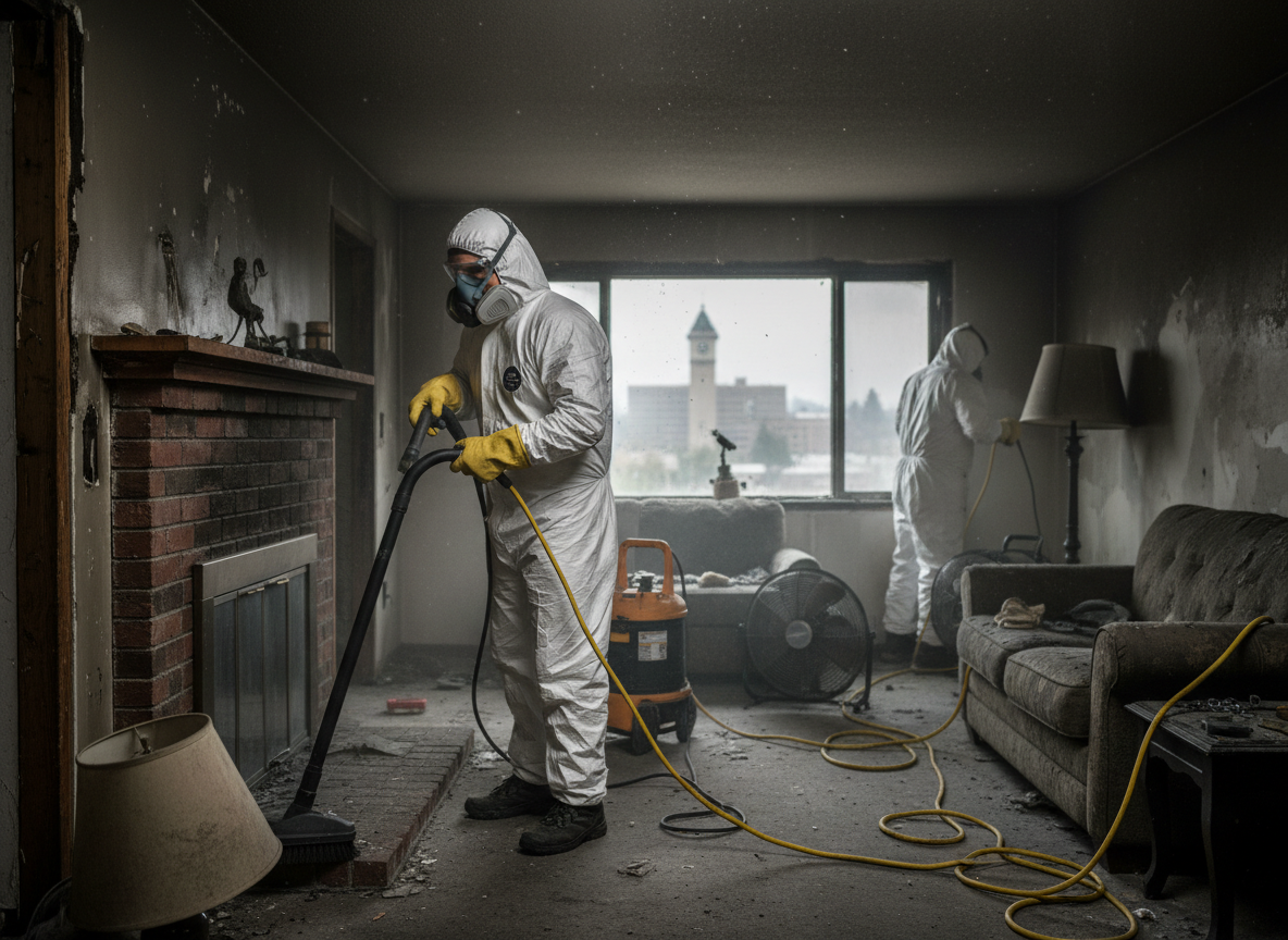 Property Damage Restoration in Hillyard